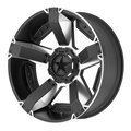 XD XD811 ROCKSTAR II Machined | 17x9 -12 106.25 (6x135)