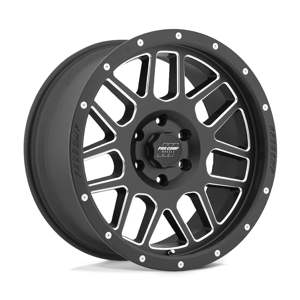 PRO COMP ALLOYS PA40 VERTIGO Satin
Milled | 17x9 -6 87.10 (6x135)