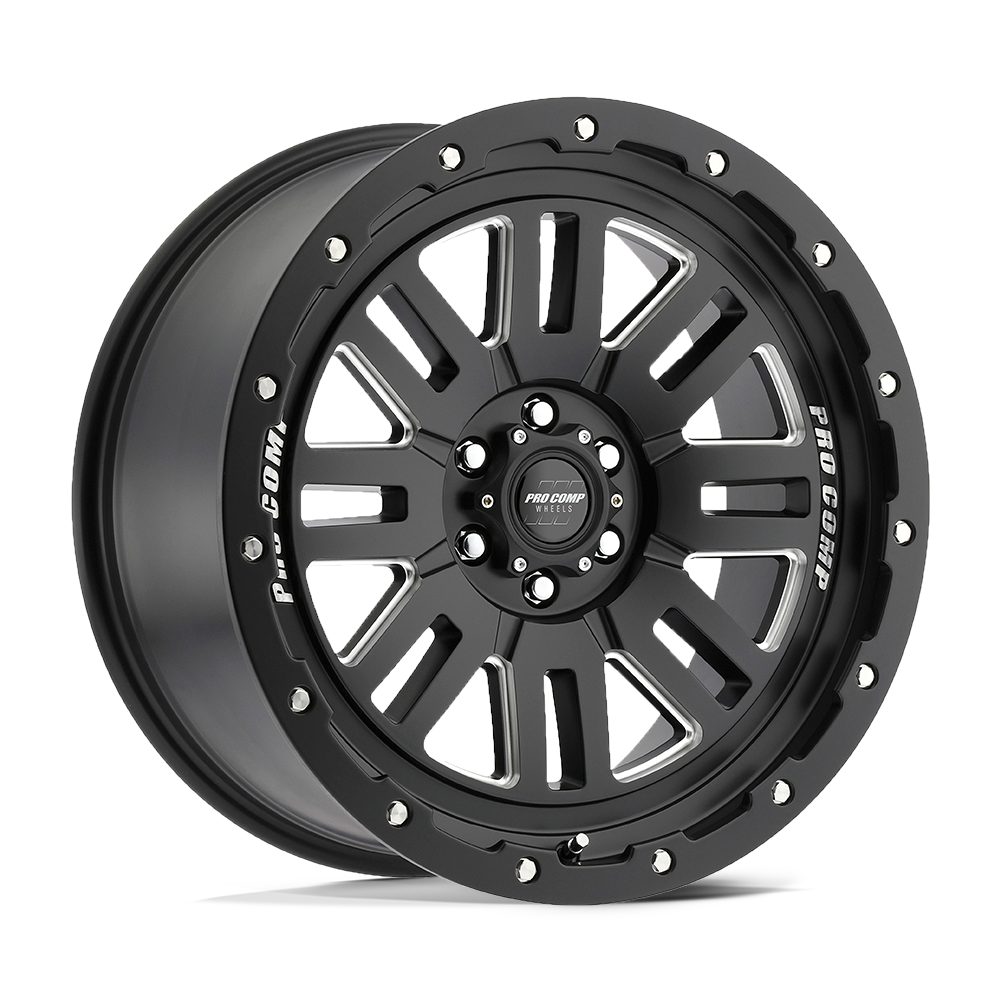 PRO COMP ALLOYS PA61 COGNOS Satin
Milled | 17x9 -6 108.00 (6x139.7)