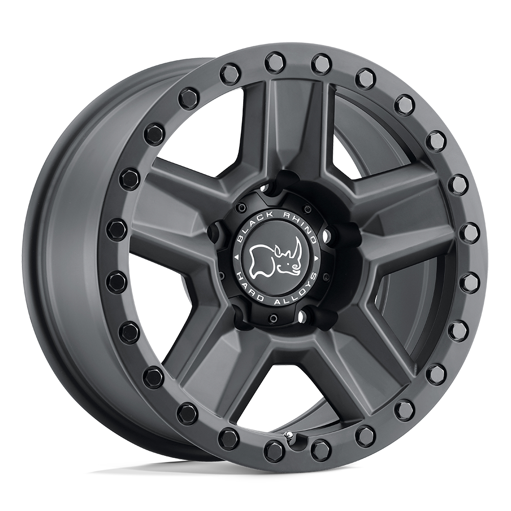 BLACK RHINO RAVINE Matte | 17x8.50 -18 112.10 (6x139.7)