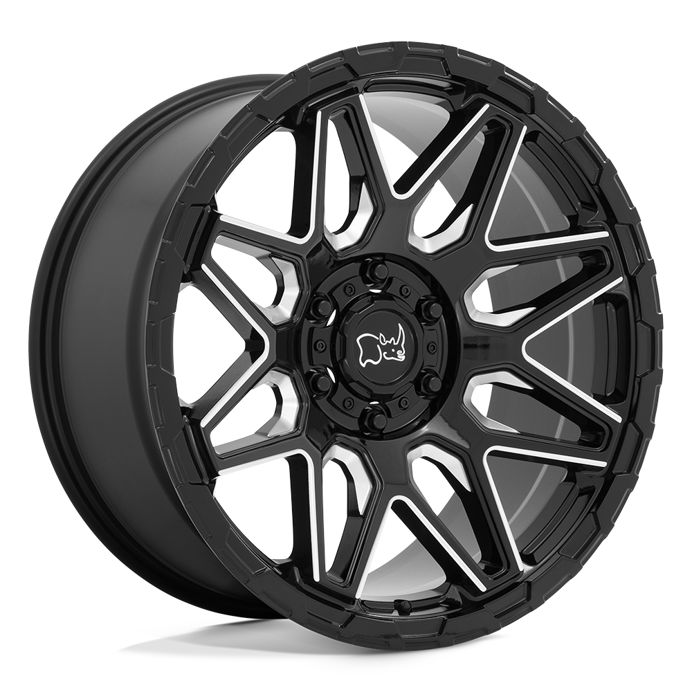 BLACK RHINO SHOCKWAVE Gloss
Milled | 20x9.50 12 87.10 (6x135)