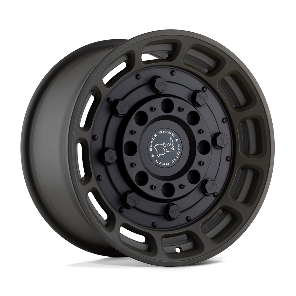BLACK RHINO WARTHOG Matte | 17x8.50 -18 112.10 (6x139.7)