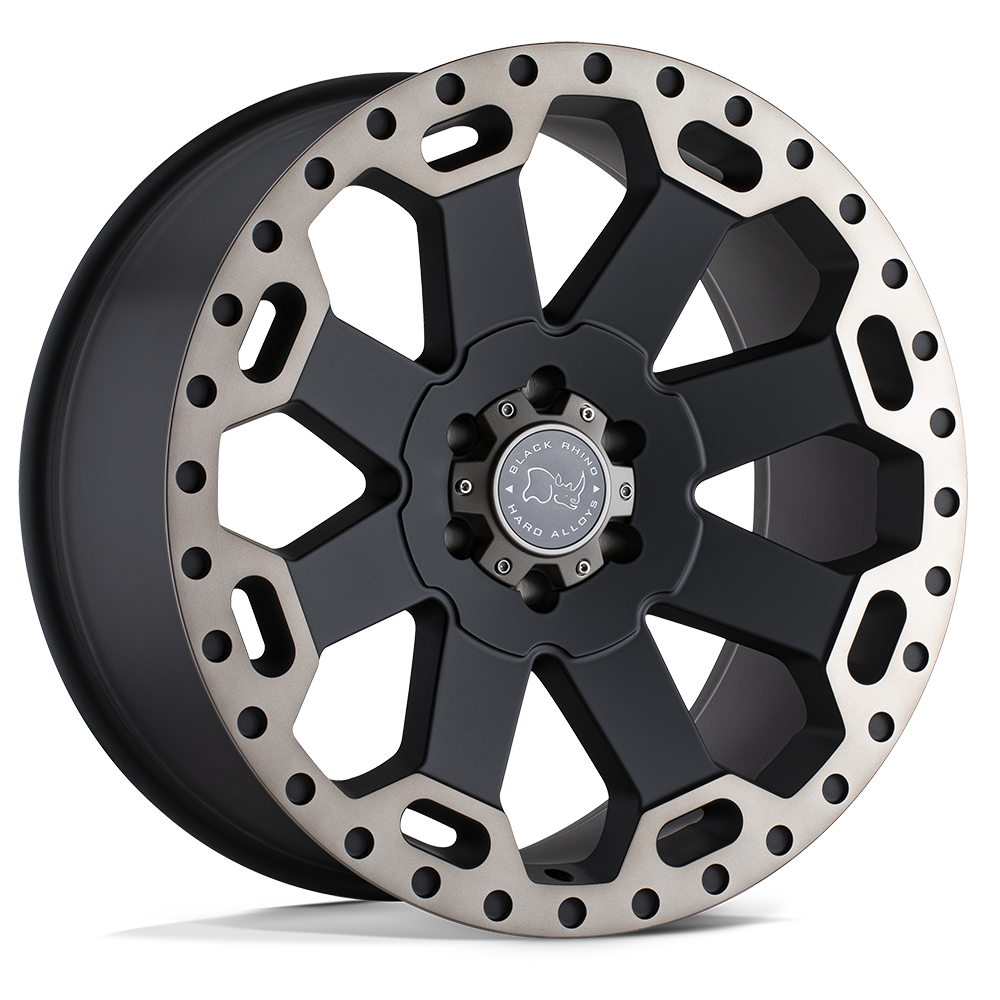 BLACK RHINO WARLORD Matte | 18x8 52 84.10 (6x130)
