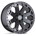 BLACK RHINO WARLORD Matte | 18x9 -12 125.10 (8x170)