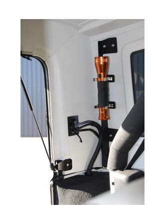 MBRP Flashlight Mount. Black Coated.