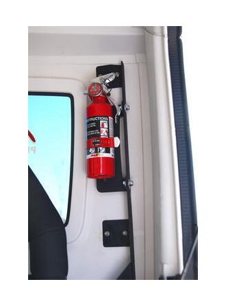 MBRP Fire Extinguisher Bracket. Black Coated.