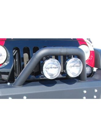 MBRP Bumper Light Bar/Grill Guard (fits all OCF JK Bumpers). Black Coated.