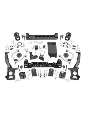 Rough Country 7 Inch Lift Kit - 4-Door Base - Ford Bronco 4WD (2021-2023)