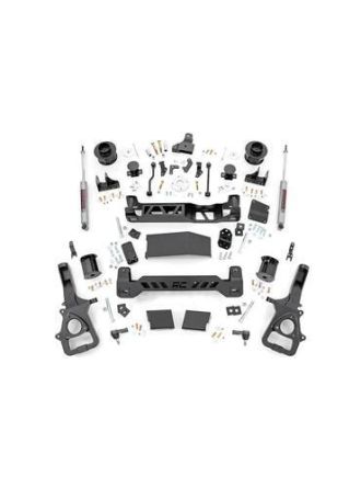 Rough Country 5 Inch Lift Kit - Air Ride - Ram 1500 4WD (2019-2024)