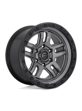 Fuel D701 AMMO - Matte Gun Metal Black Bead Ring (5X127)