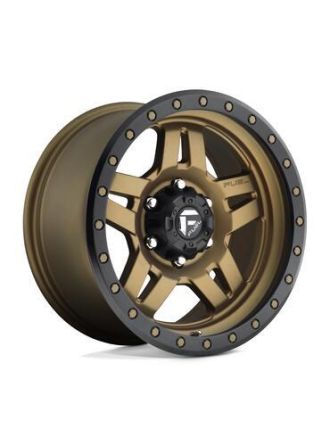 Fuel D583 ANZA - Matte Bronze Black Bead Ring (6X139.7)