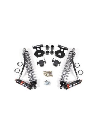 BDS Suspension 2017-2019 Ford F250-F350 4wd 4in. Radius Arm Suspension Lift Kit  2in. rear block  Diesel engine  2 Leaf Main -Fox 2.5 Performance Elite front coil-over   Fox 2.0 Performance Series aux front shocks