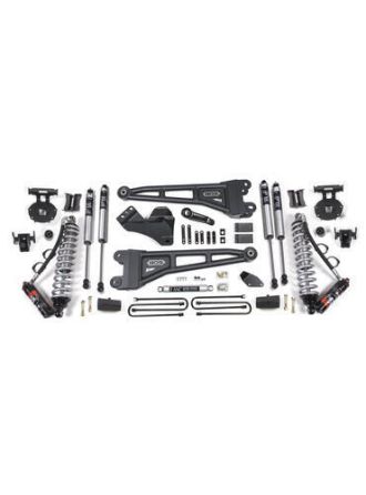 BDS Suspension 2005-2007 Ford F250-F350 4wd 4in. Radius Arm Suspension Lift Kit  3in. rear block  Diesel engine  Non Overload - Fox 2.5 Performance Elite front coil-over   Fox 2.0 Performance Series aux front shocks