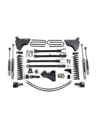 BDS Suspension 05-07 F250-F350 Diesel engine 6-4.5 4-Lk block and Add-a-leaf