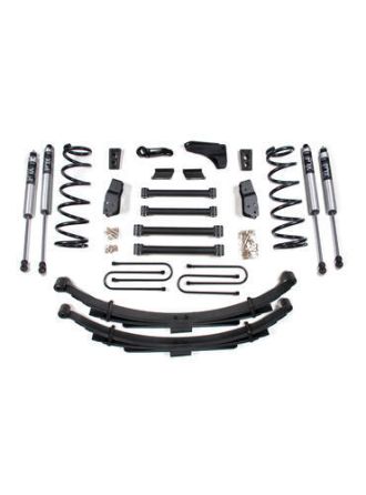 BDS Suspension 08 Ddge 2500&1T Gas 6-5 spring with 4in. axle