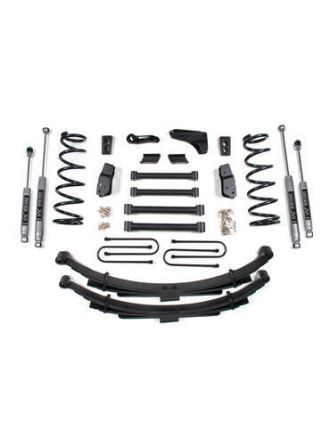 BDS Suspension 08 Ddge 2500 T Gas 6-5 spring with 3-half in. axle