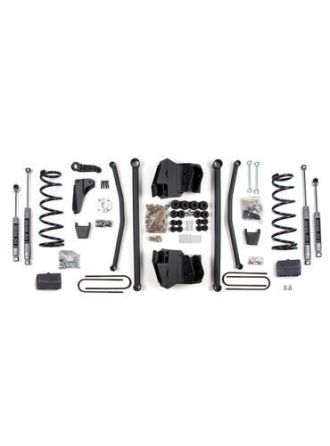 BDS Suspension 08 Dodge 2500 & 1T Gas 6-5 Long arm spring with 4in. axle