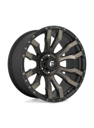 Fuel D674 BLITZ - Matte Black Double Dark Tint (6X135)