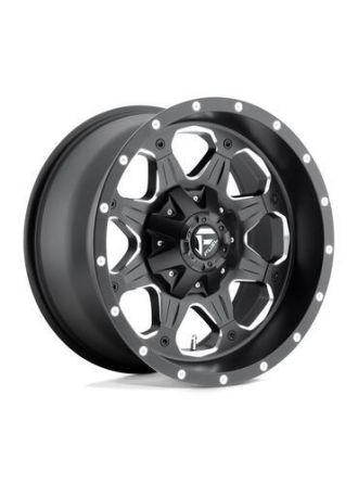 Fuel D534 BOOST - Matte Black Milled (6X135/6X139.7)