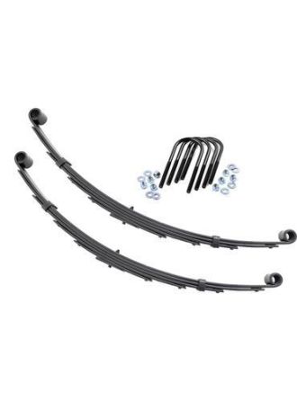 Rough Country Front Leaf Springs - 6" Lift - Pair - GMC C15/K15 Truck (73-87)/Half-Ton Suburban (73-91)