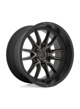 Fuel D762 CLASH - Matte Black Double Dark Tint (6X139.7)