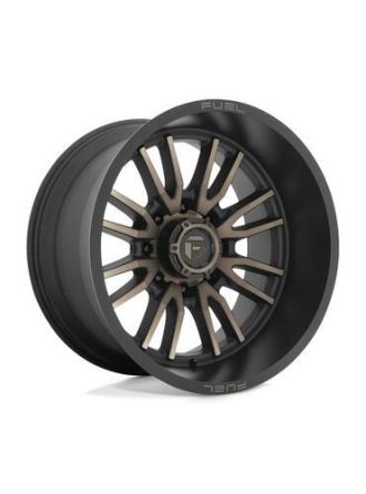 Fuel D762 CLASH - Matte Black Double Dark Tint (8X170)