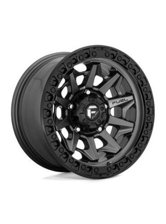 Fuel D716 COVERT - Matte Gun Metal Black Bead Ring (6X139.7)