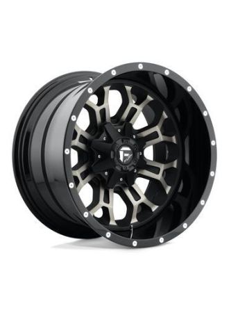 Fuel D561 CRUSH - Gloss Machined Double Dark Tint (5X114.3/5X127)