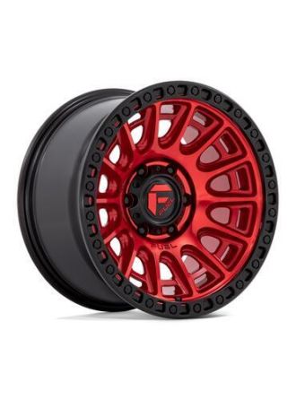 Fuel D834 CYCLE - Candy Red With Black Ring (6X139.7)