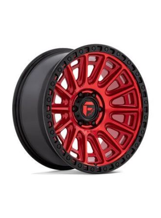 Fuel D834 CYCLE - Candy Red With Black Ring (6X135)