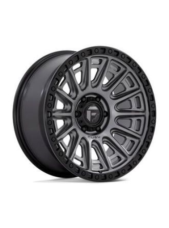 Fuel D835 CYCLE - Matte Gunmetal With Black Ring (6X135)