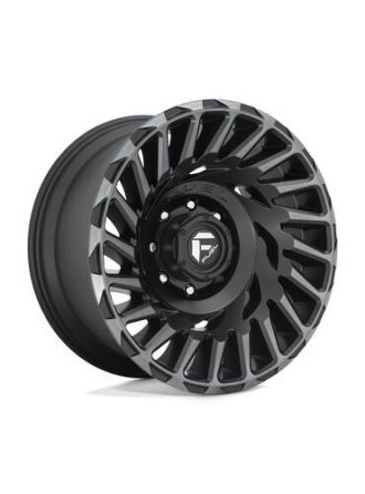 Fuel D683 CYCLONE - Matte Machined Double Dark Tint (6X139.7)