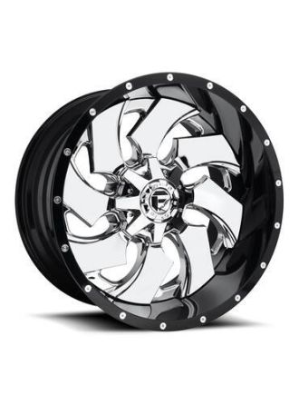 Fuel D240 CLEAVER - Chrome Plated Gloss Black Lip (8X170)