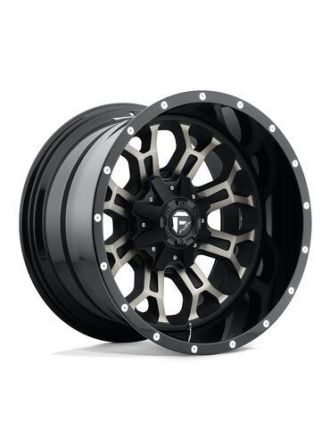 Fuel D268 CRUSH - Matte Black Double Dark Tint (6X135/6X139.7)