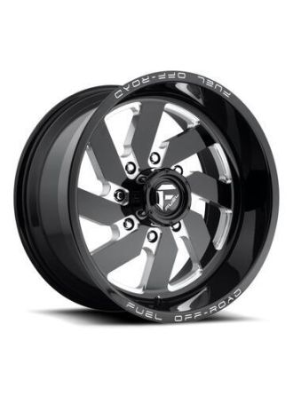 Fuel D582 TURBO - Gloss Black Milled (8X170)