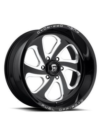 Fuel D587 FLOW - Gloss Black Milled (6X139.7)