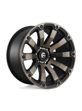 Fuel D636 DIESEL - Matte Black Double Dark Tint (6X135)