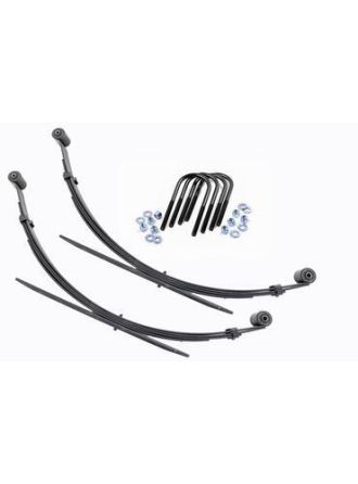 Rough Country Rear Leaf Springs - 4" Lift - Pair - Ford Super Duty 4WD (99-04)