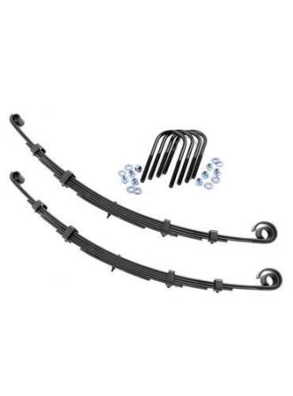 Rough Country Front Leaf Springs - 2.5" Lift - Pair - Jeep CJ 7 4WD (1976-1986)