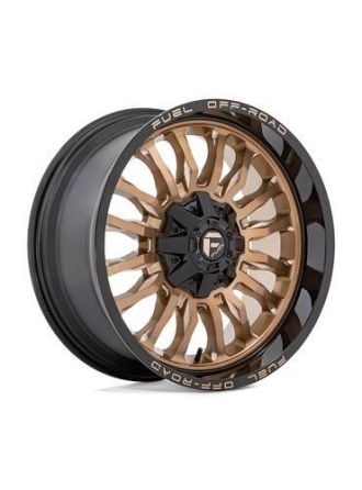 Fuel D797 ARC - Platinum Bronze With Black Lip (8X180)