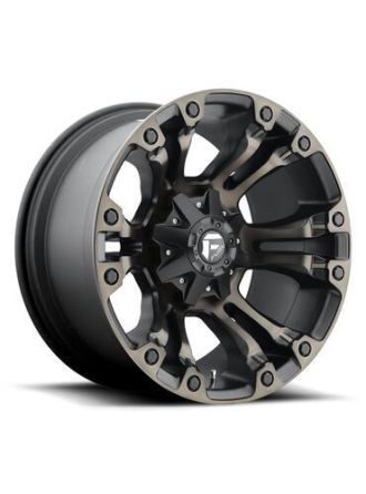 Fuel D569 VAPOR - Matte Black Double Dark Tint (8X170)