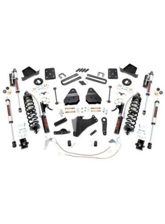 Rough Country 4.5 Inch Lift Kit - W/O Overloads - C/O Vertex - Ford Super Duty (08-10)