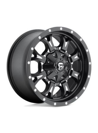 Fuel D517 KRANK - Matte Black Milled (5X114.3/5X127)