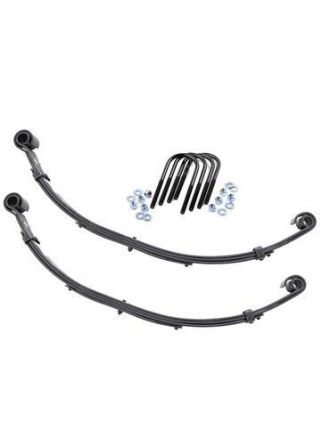 Rough Country Rear Leaf Springs - 4" Lift - Pair - Jeep CJ 7 4WD (1982-1986)