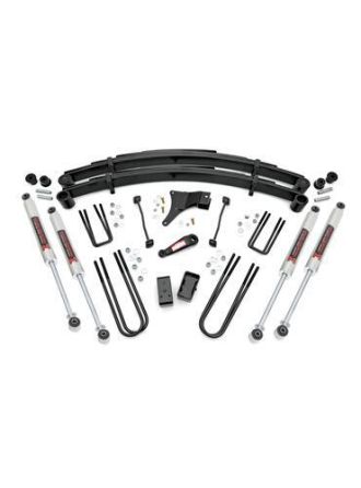 Rough Country 4 Inch Lift Kit - Rear Blocks - M1 - Ford Super Duty 4WD (1999)