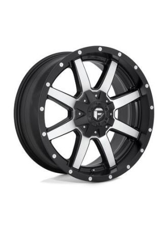 Fuel D537 MAVERICK - Matte Black Machined (6X135/6X139.7)