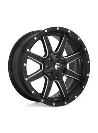 Fuel D610 MAVERICK - Gloss Black Milled (8X165.1)