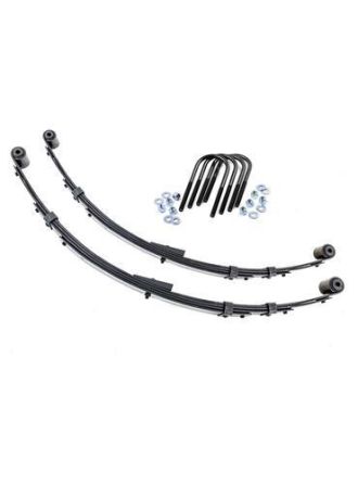 Rough Country Rear Leaf Springs - 4" Lift - Pair - Jeep Wrangler YJ 4WD (87-95)
