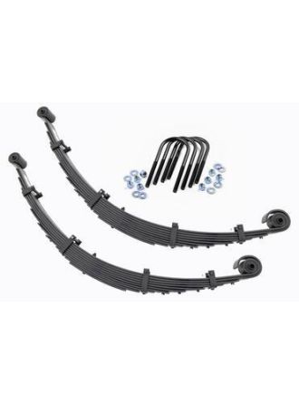 Rough Country Front Leaf Springs -8" Lift - Pair - Ford Super Duty 4WD (99-04)