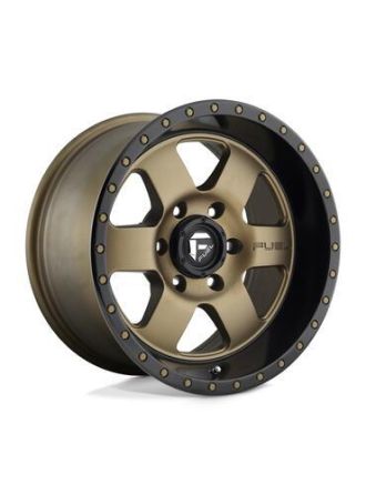 Fuel D617 PODIUM - Matte Bronze Black Bead Ring (6X139.7)